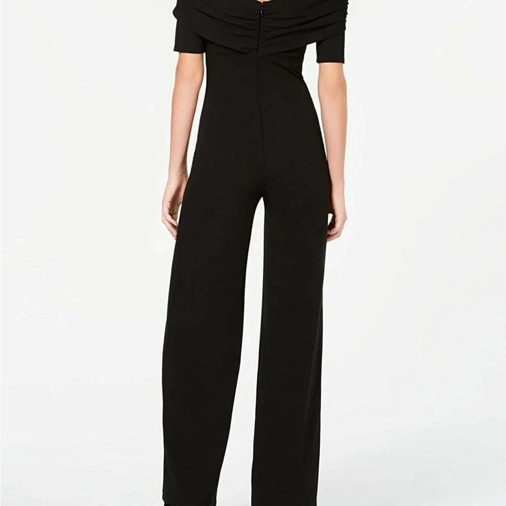 Guess Black Off-Shoulder Jumpsuit NWT Medium - Picture 4 of 7